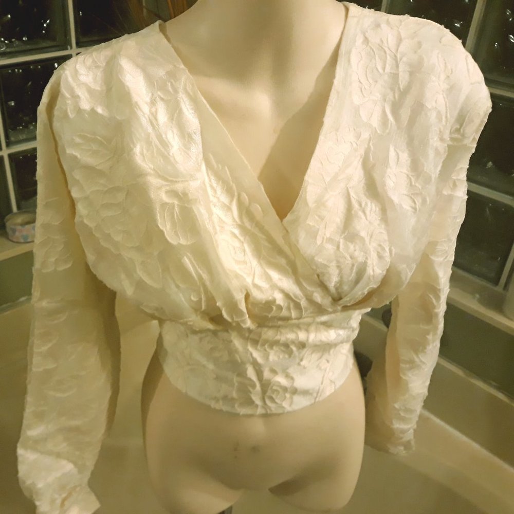 LONG SLEEVE BLOUSE FOR PARTY COCKTAIL